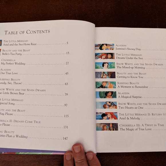 Disney Happily Ever After Stories Hardcover Book - Picture 5 of 8